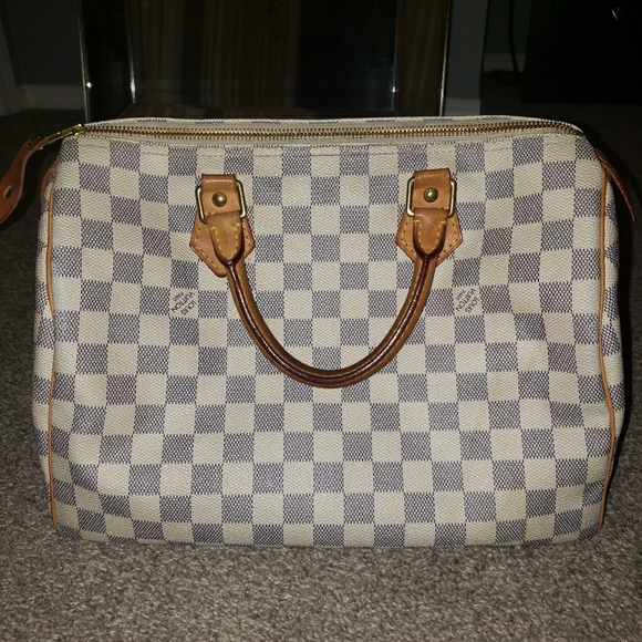 Louis Vuitton Speedy Damier Azur 35 - Picture 2 of 8